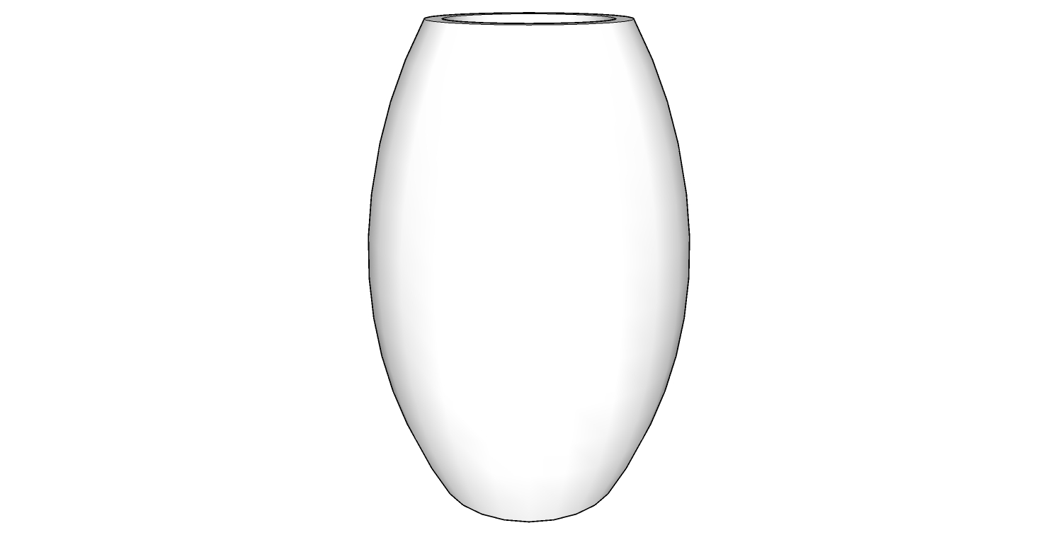Vase Olive